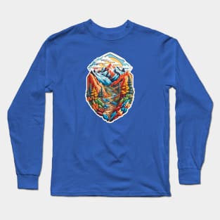 Forest and mountains Long Sleeve T-Shirt